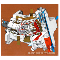 BMV75-02湾曲したシャフト構造を備えた可変油圧モーター